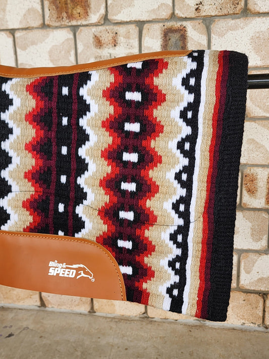 27. Ruby Unicorn Saddle Pad