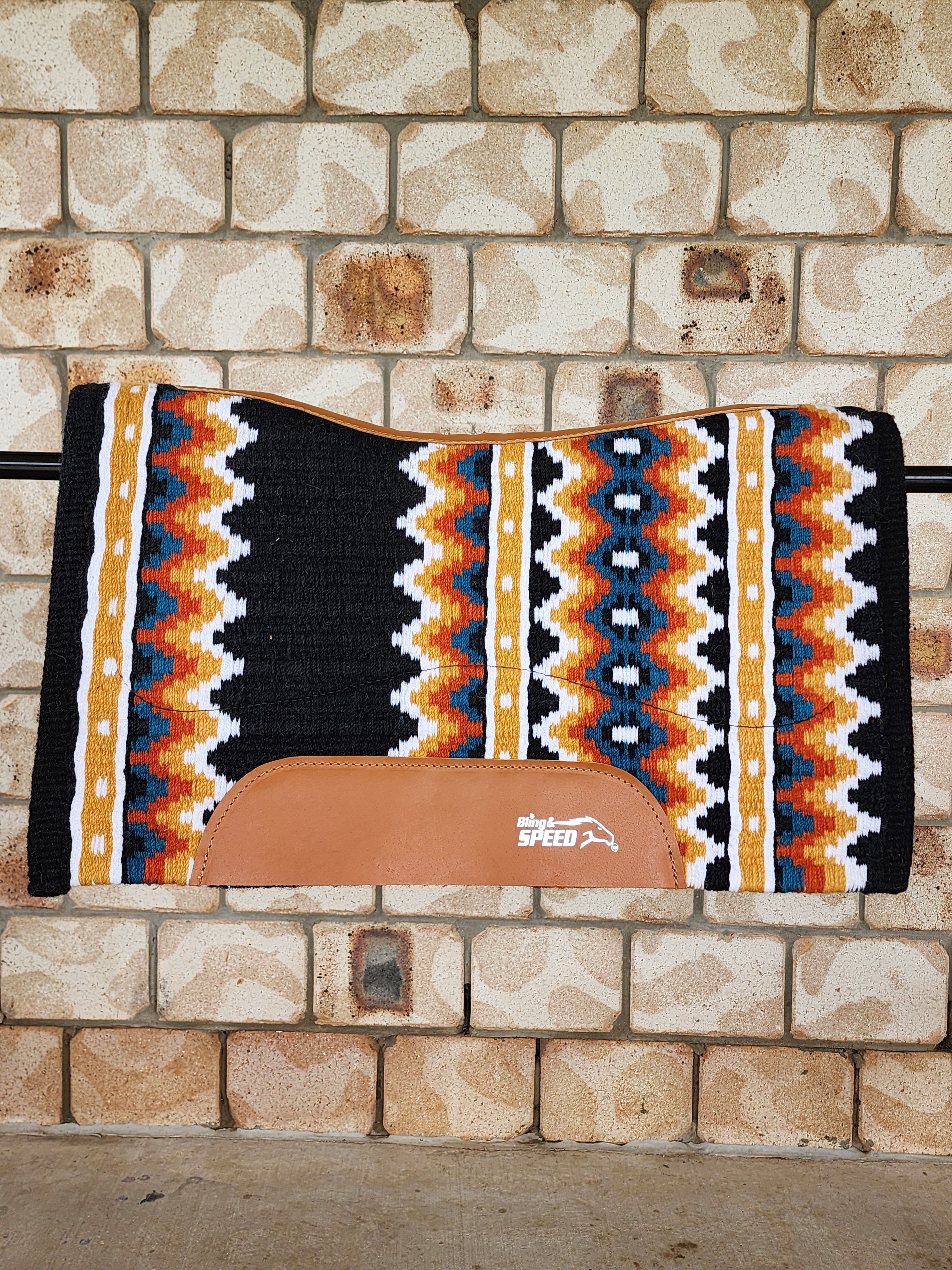 17. Copper Unicorn Saddle Pad