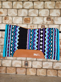 3. Aquamarine Unicorn Saddle Pad Pony Size