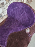 Load image into Gallery viewer, Neoprene Barrel Racing Saddle 14.5" - BR42 - Purple
