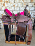Load image into Gallery viewer, Leather Barrel Saddle - LBS10
