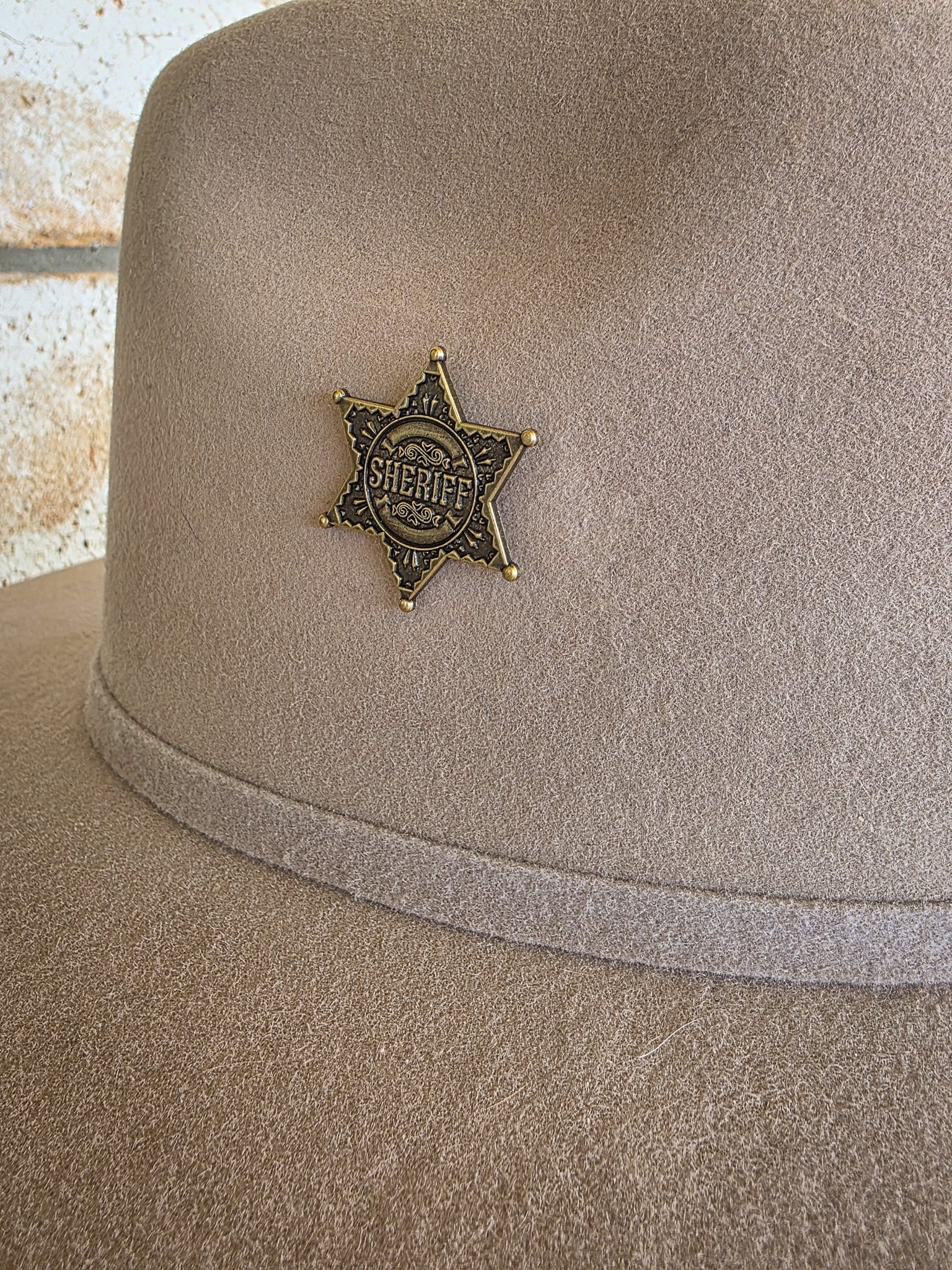 Sheriff of Literally Everything - Enamel Hat Pin
