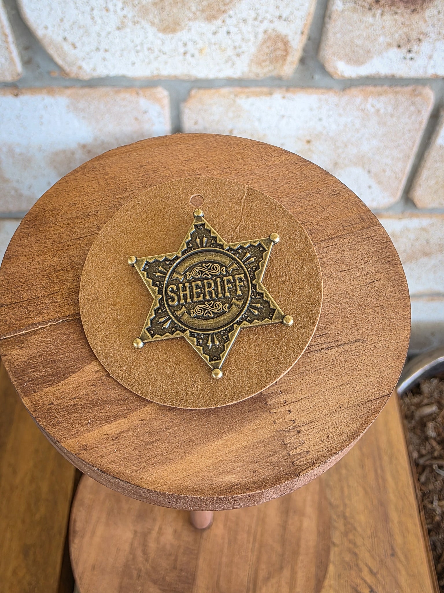 Sheriff of Literally Everything - Enamel Hat Pin