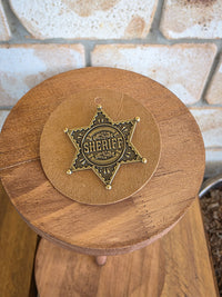 Sheriff of Literally Everything - Enamel Hat Pin