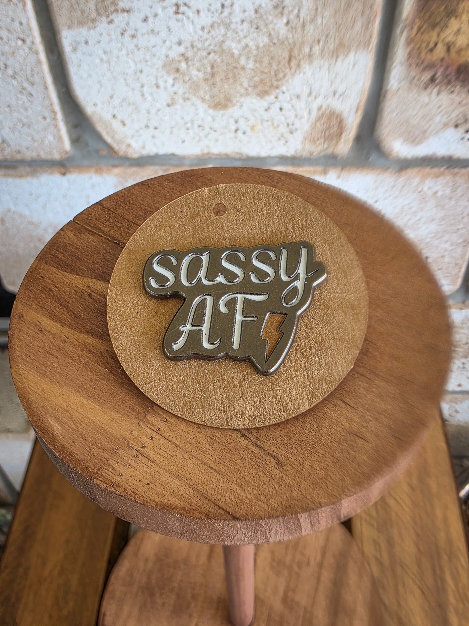 Sassy AF - Enamel Hat Pin