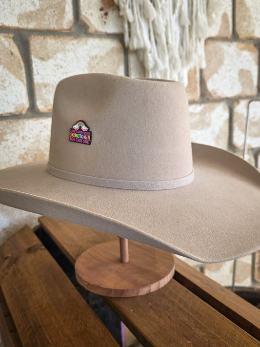 Not Enough Serotonin for This Sh*t - Enamel Hat Pin