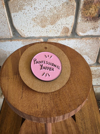Professional Yapper - Enamel Hat Pin