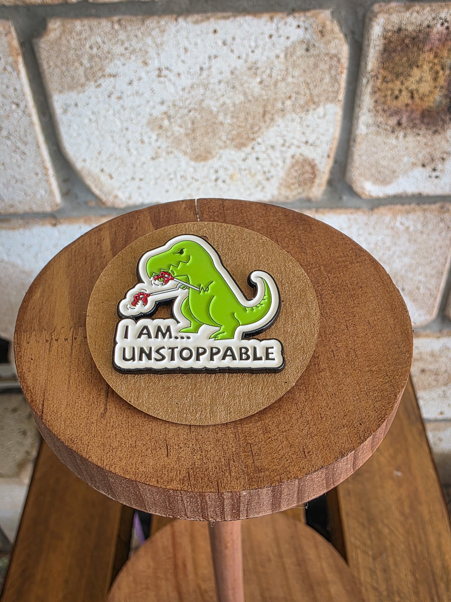 I am...Unstoppable - Enamel Hat Pin