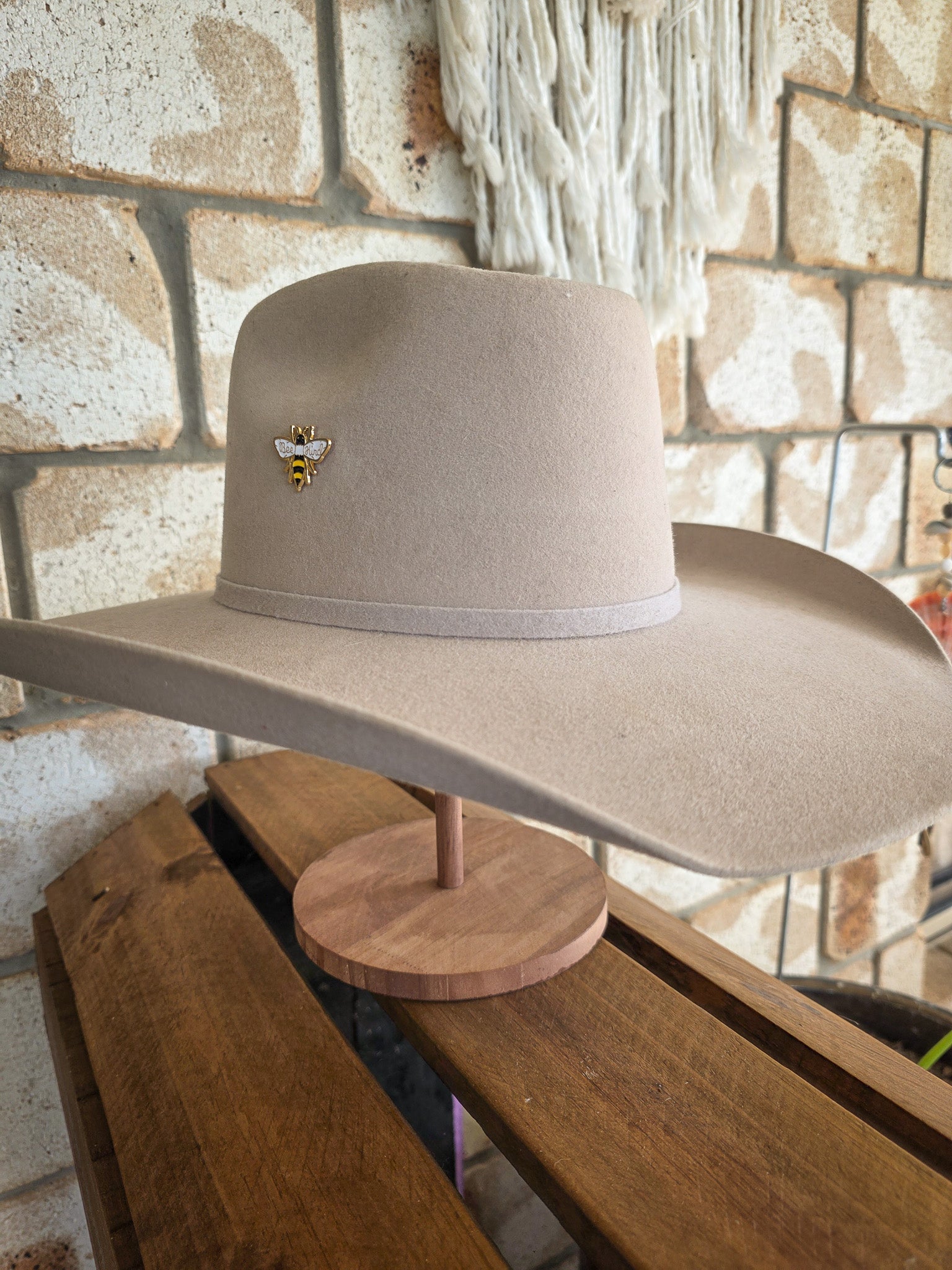 Be Kind - Enamel Hat Pin