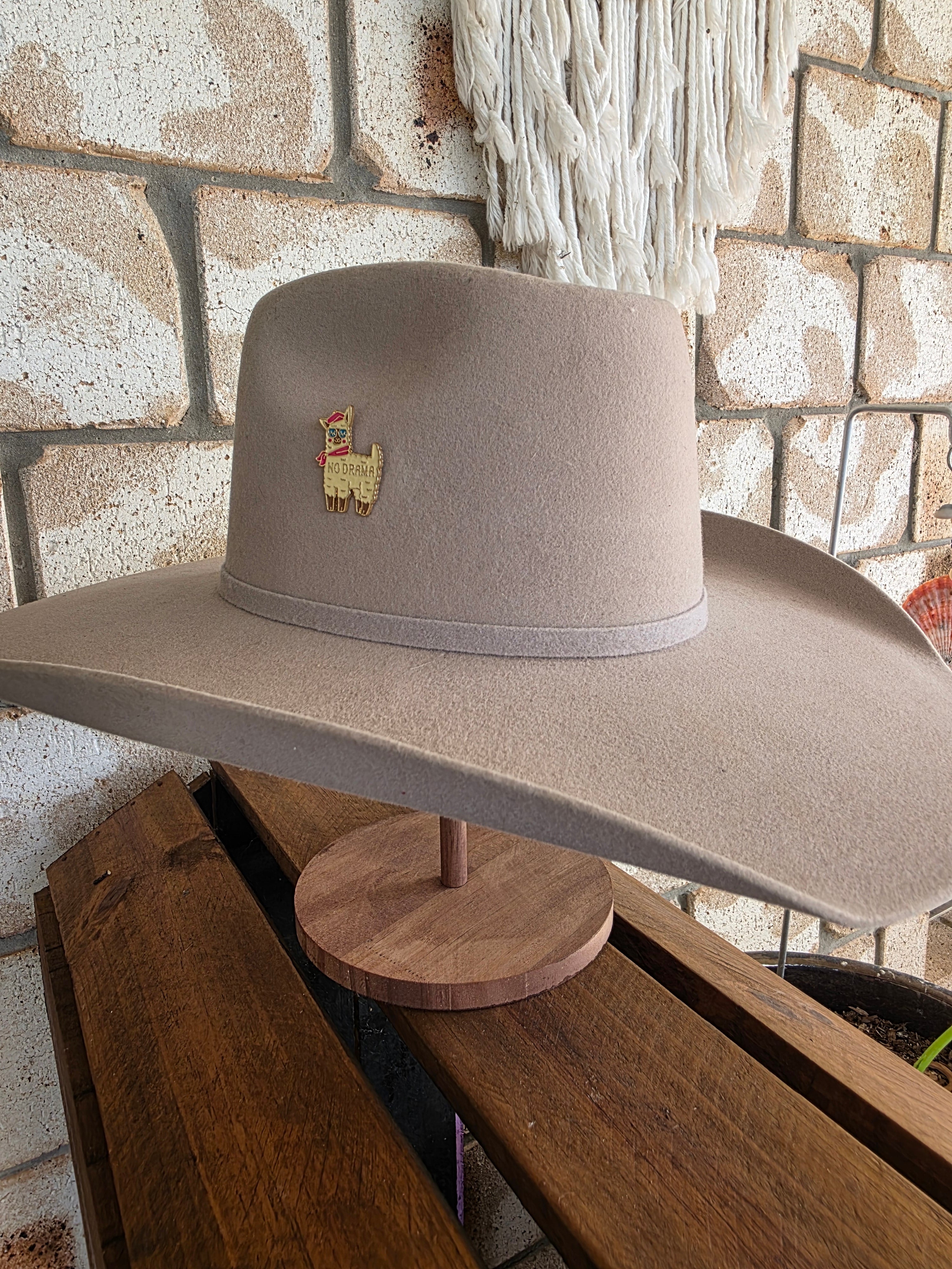 No Drama - Enamel Hat Pin