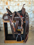 Load image into Gallery viewer, Neoprene Leather Combo Trophy Saddles
