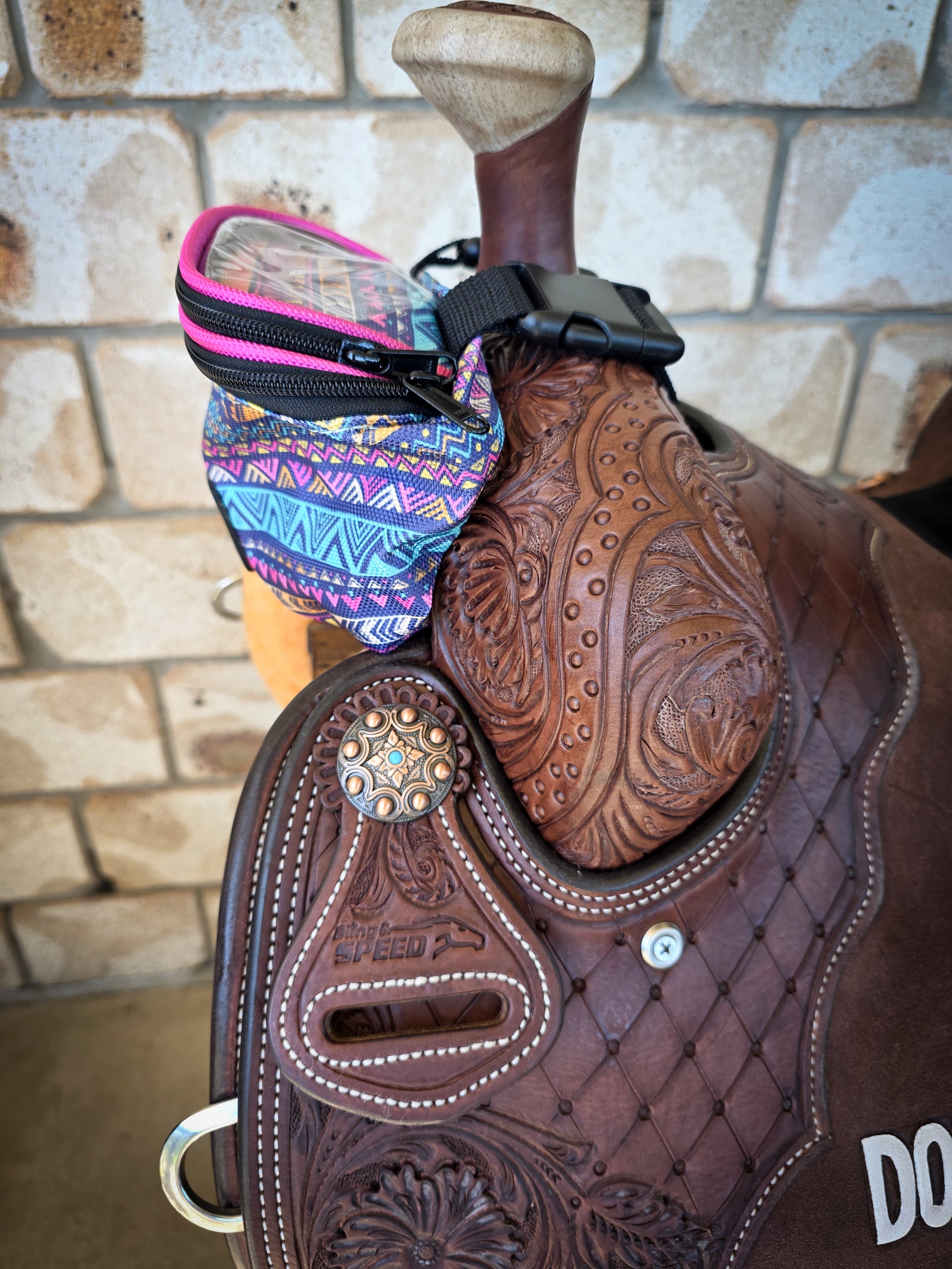 Pommel Saddle Bag - Sedona