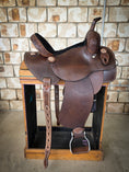 Load image into Gallery viewer, Leather Barrel Saddle - LBS6
