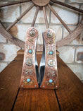 Load image into Gallery viewer, Copper Crest Stirrups

