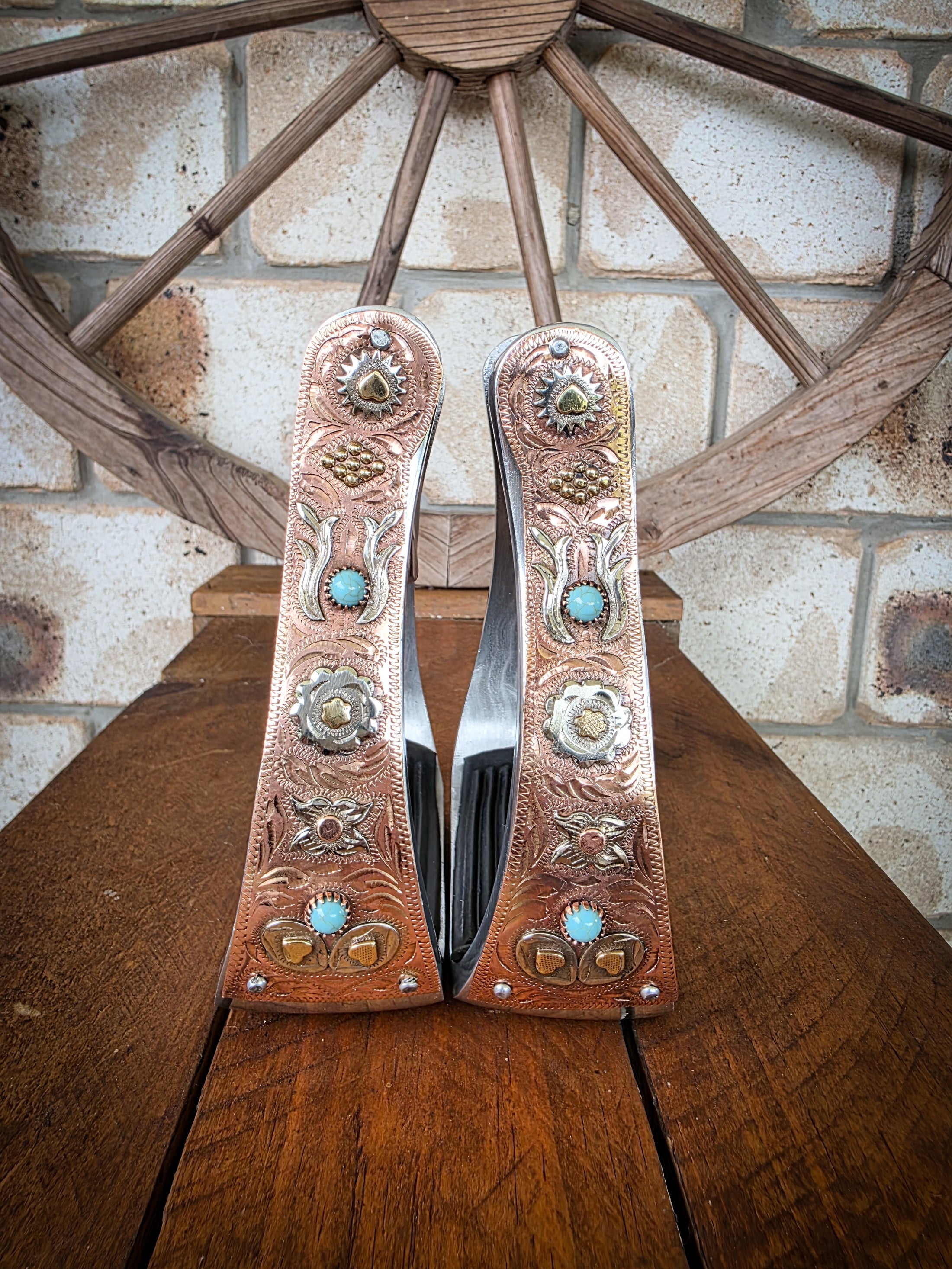 Copper Crest Stirrups