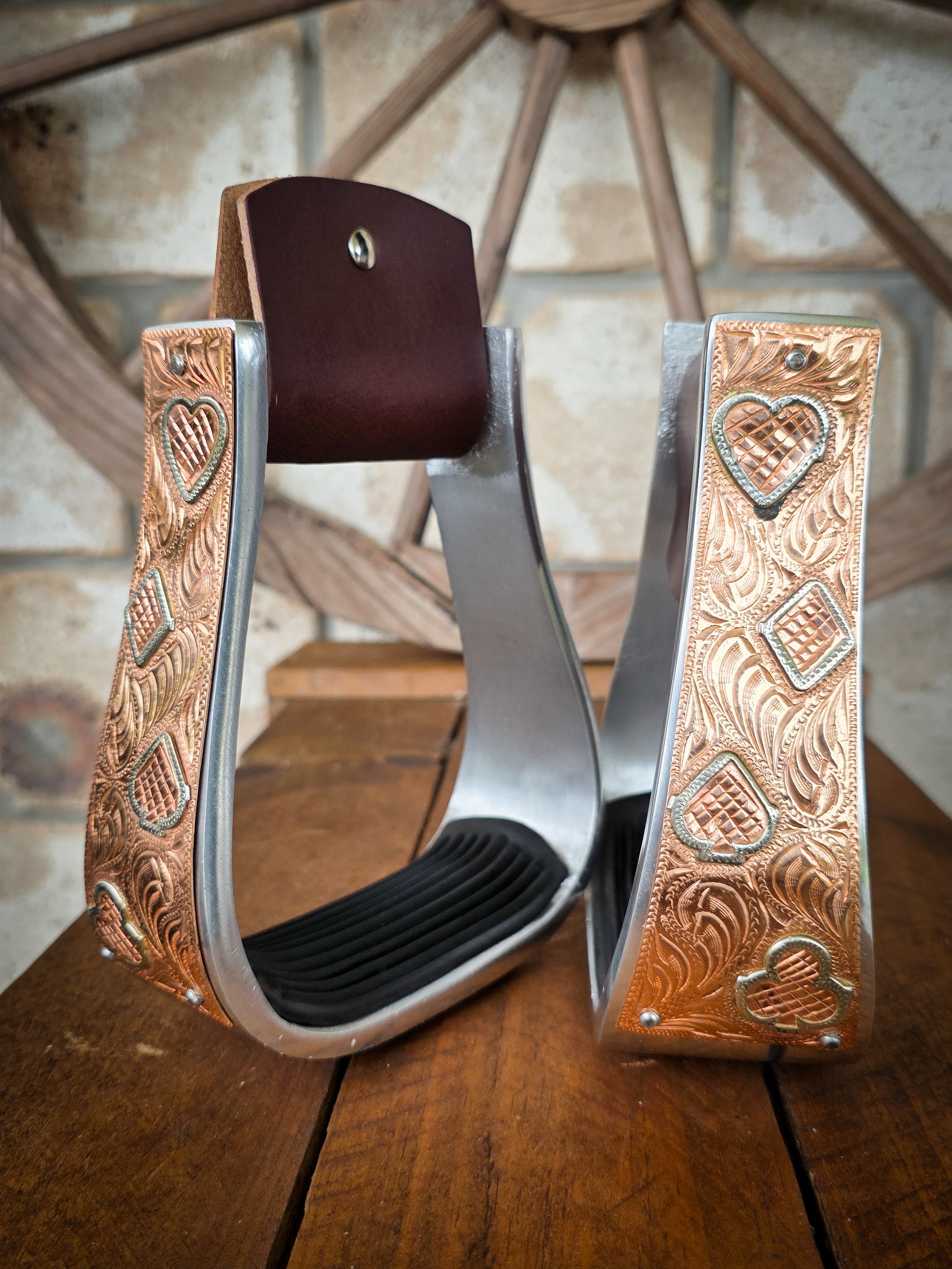 Iron Heart Stirrups