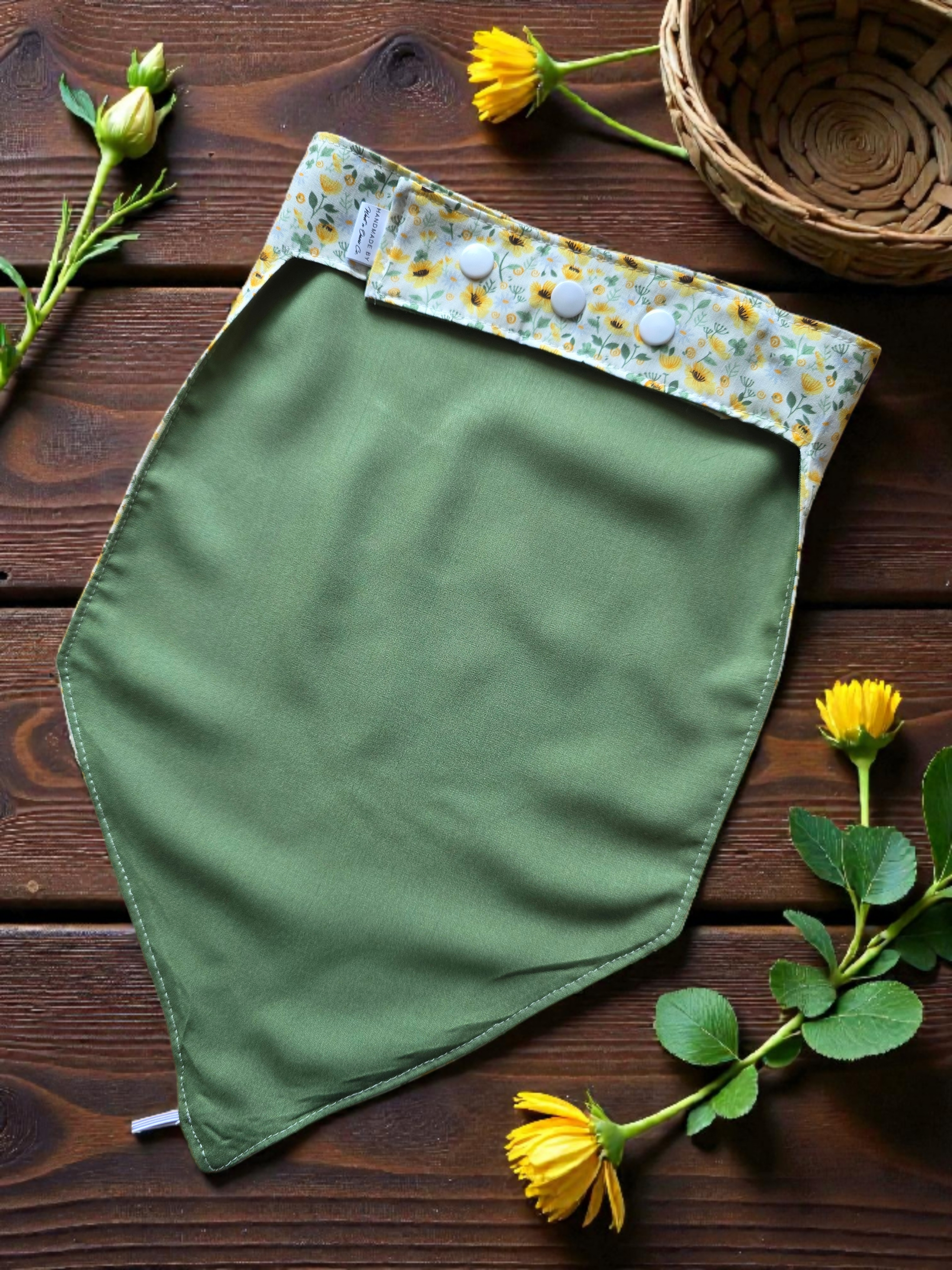 West'n Oasis Co Reversible Snap Scarf