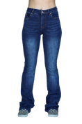 Load image into Gallery viewer, Medium Wash Signature Bootcut Denim Jeans
