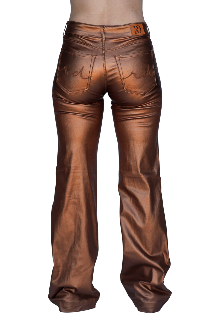 Bronze Metallic Signature Trouser