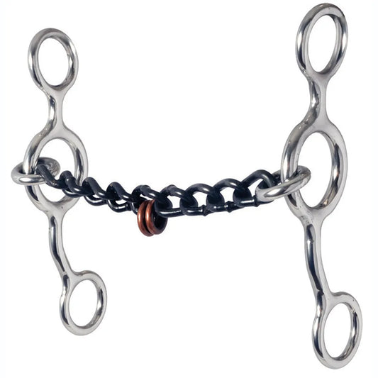 345 JUNIOR COWHORSE CHAIN WITH PACIFIERS