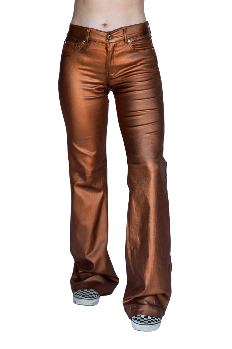 Bronze Metallic Signature Trouser