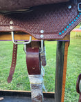 Load image into Gallery viewer, Leather Barrel Racing Saddle - PBR05
