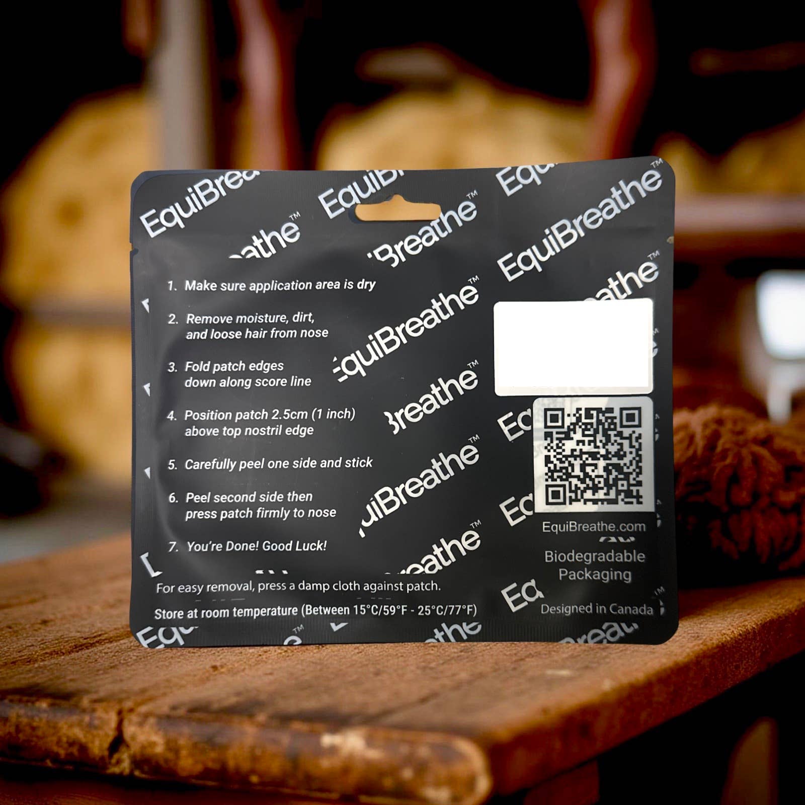 EquiBreathe™ Equine Nasal Patch - Cheetah