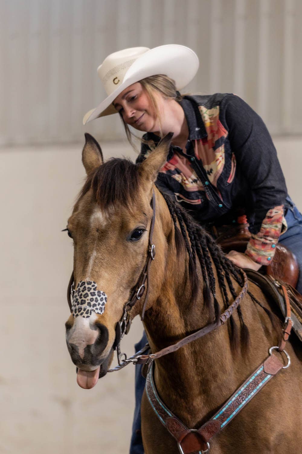 EquiBreathe™ Equine Nasal Patch - Cheetah