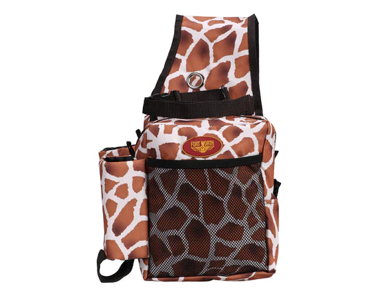 Fort Worth Bottle & Gear Saddle Bag Giraffe - Limited Edition