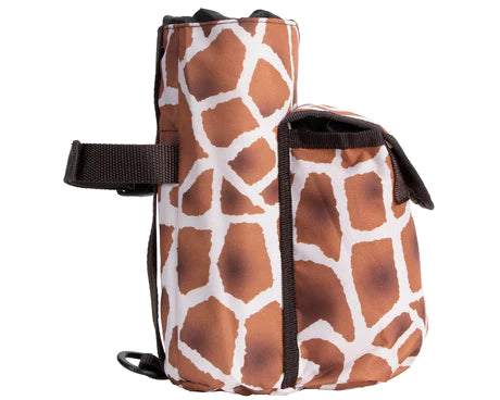 Fort Worth Bottle/Saddle Bag with Pouch Giraffe - Limited Edition