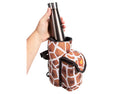 Load image into Gallery viewer, Fort Worth Bottle/Saddle Bag with Pouch Giraffe - Limited Edition
