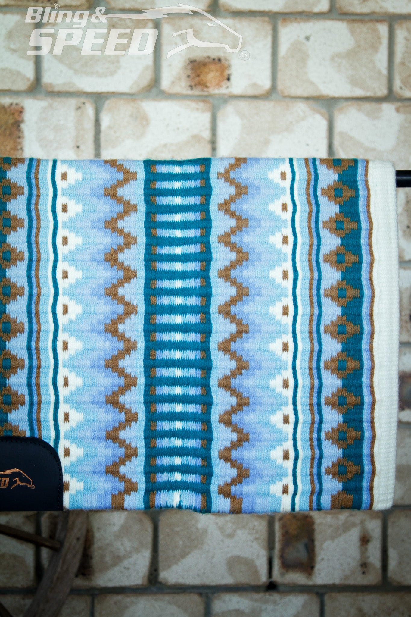 Coastal Mist Show Blanket - 34" Spine