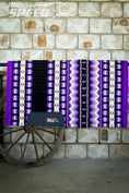 Load image into Gallery viewer, Midnight Iris Show Blanket - 34" Spine
