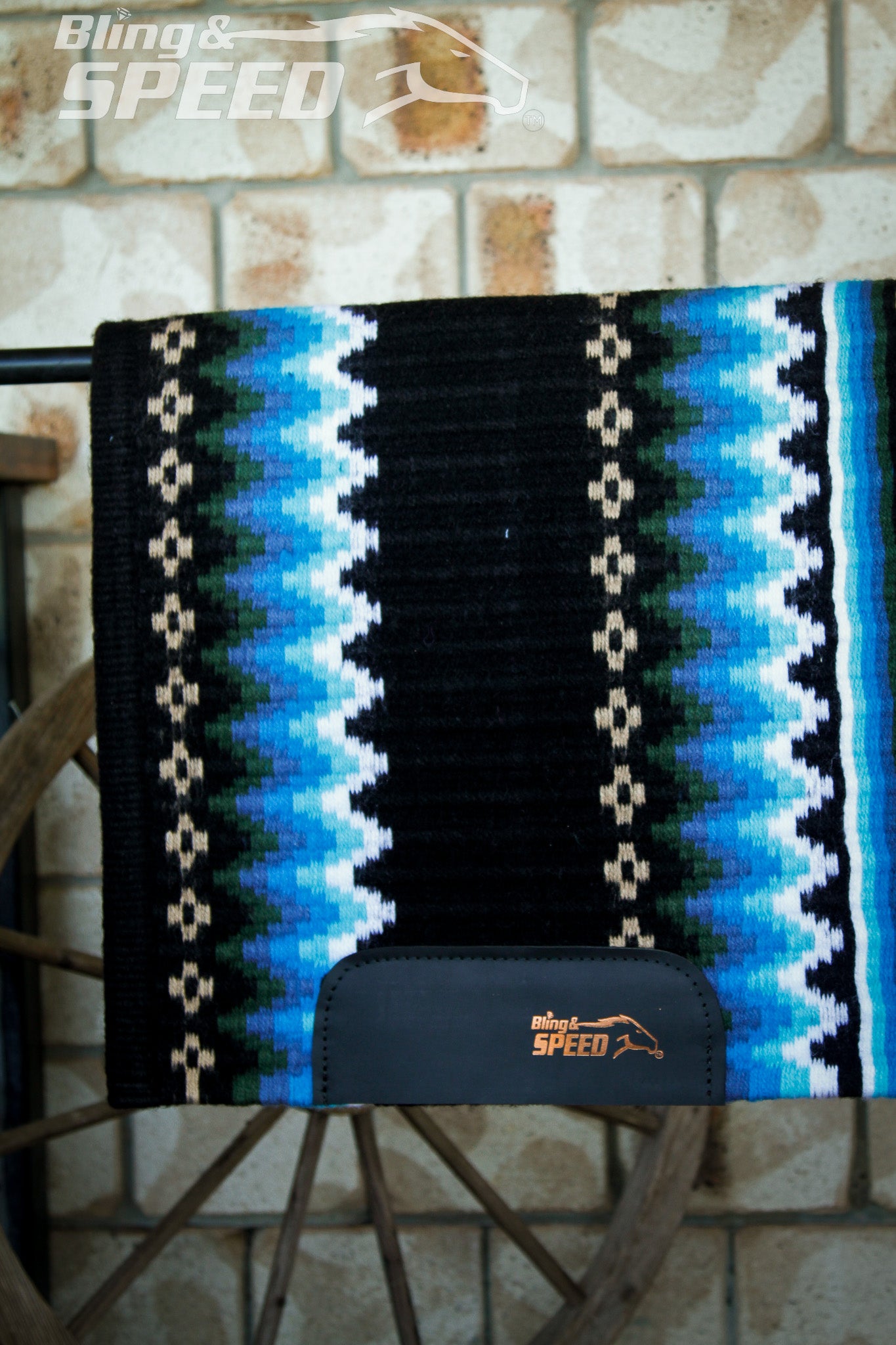 Blue Steel Show Blanket - 34" Spine