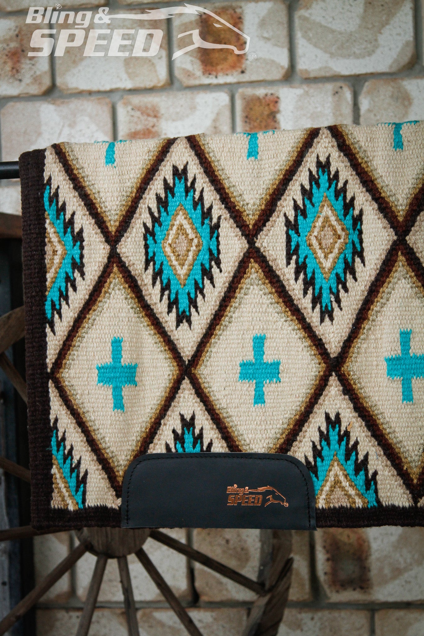 Canyon Cross Ranch Saddle Blanket - 34" Spine
