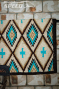 Load image into Gallery viewer, Canyon Cross Ranch Saddle Blanket - 34" Spine
