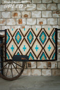 Load image into Gallery viewer, Canyon Cross Ranch Saddle Blanket - 34" Spine
