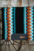 Load image into Gallery viewer, Turquoise Dust Show Blanket - 34" Spine
