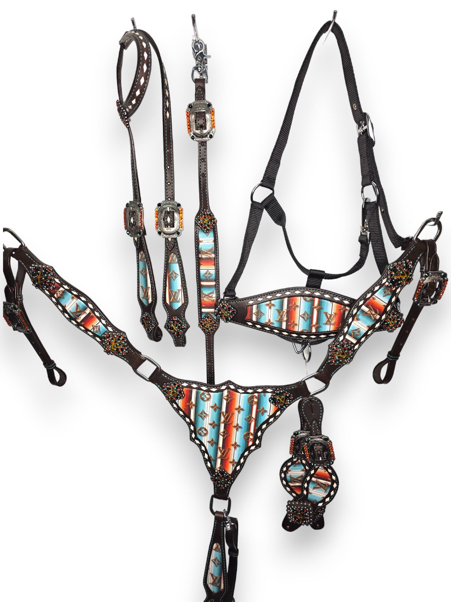 “Wildfire & Whiskey” Western Luxe Tack Set