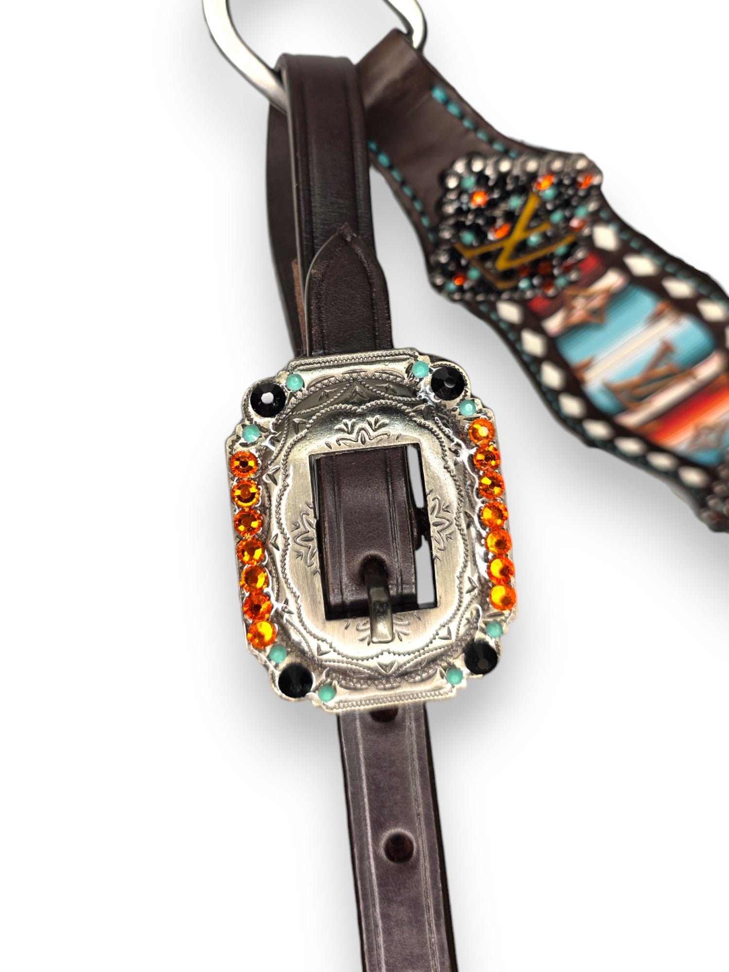 “Wildfire & Whiskey” Western Luxe Tack Set