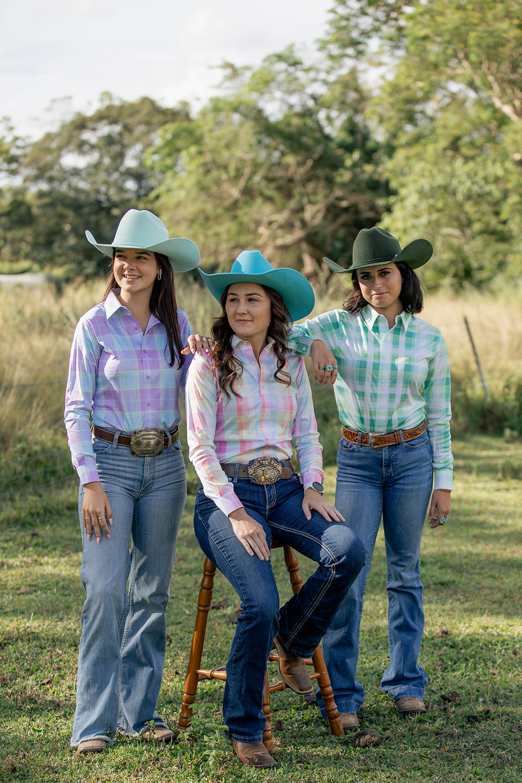 Green Checkered Arena Shirt