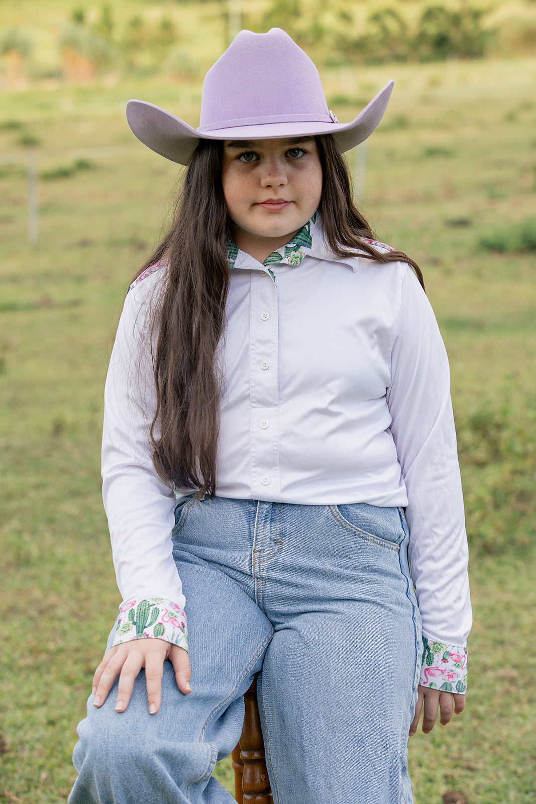 Desert Crown Felt Hat - Lavender