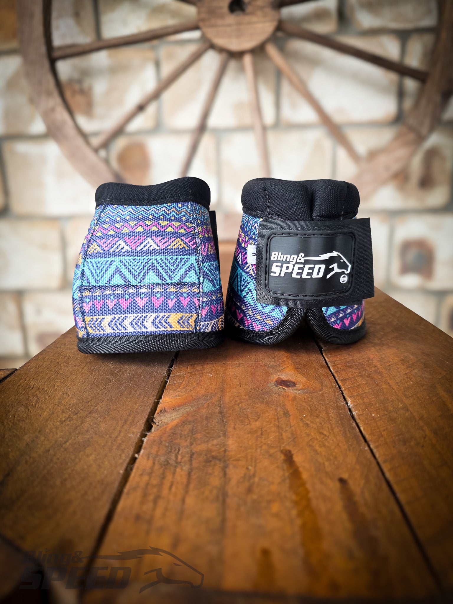 B&S No-Turn Bell Boots Various Colours