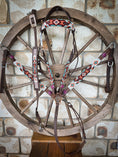 Load image into Gallery viewer, Beaded Desert Breastcollar, Bridle and Wither strap Set
