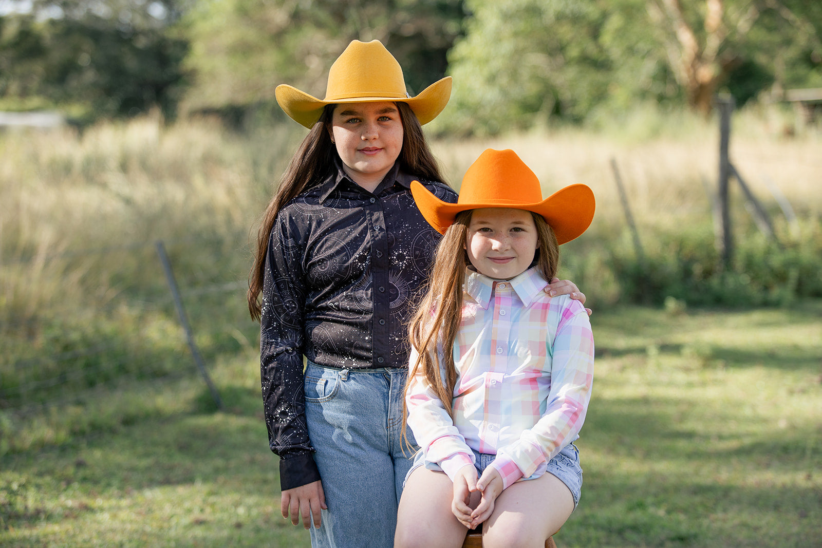 Desert Crown Felt Hat - Yellow