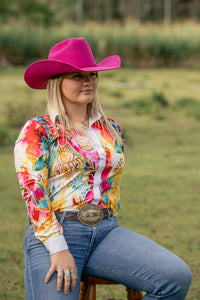Desert Crown Felt Hat - Magenta