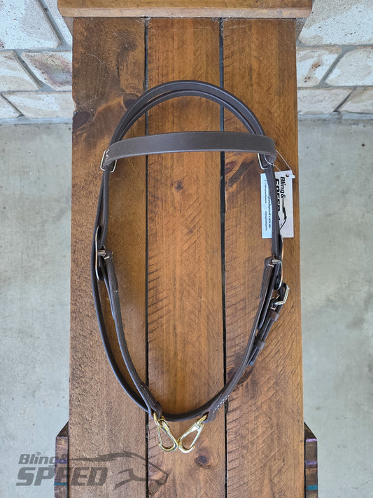 Classic Copper Buckle Quick-Change Bridle