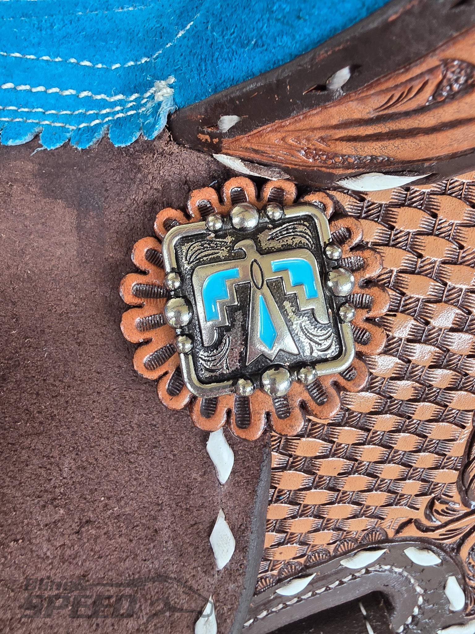 Leather Barrel Saddle - LBS12