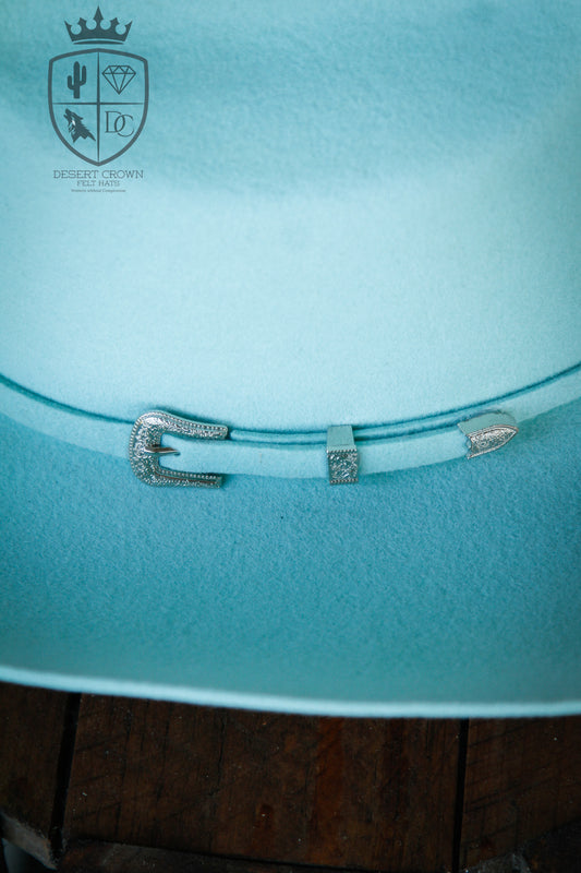 Desert Crown Felt Hat - Mint