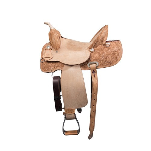 Fort Worth Barrel Race Saddle w/Opti Flex Tree